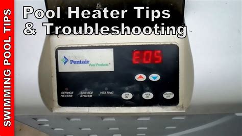 Pumps, Filters, and Plumbing. . Pentair pool heater not turning on